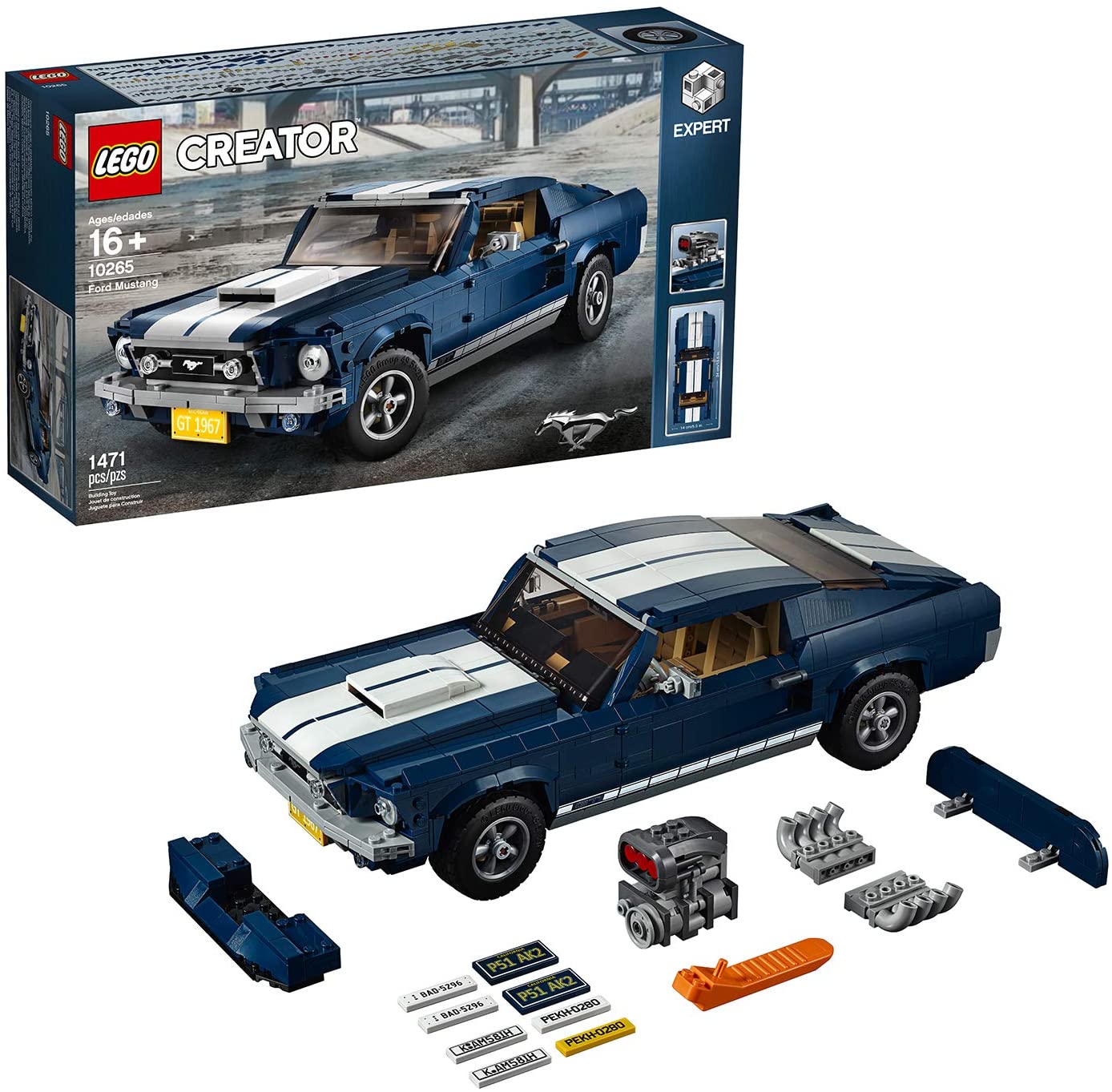 71ulh8jcvfl._ac_sl1500__7.jpg LEGO Creator - Ford Mustang - 10265 - immagine 1