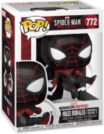 Funko Pop! - Marvel Spider-Man Miles Morales - Advanced Tech Suit - 772 - Bobble Head - immagine 2