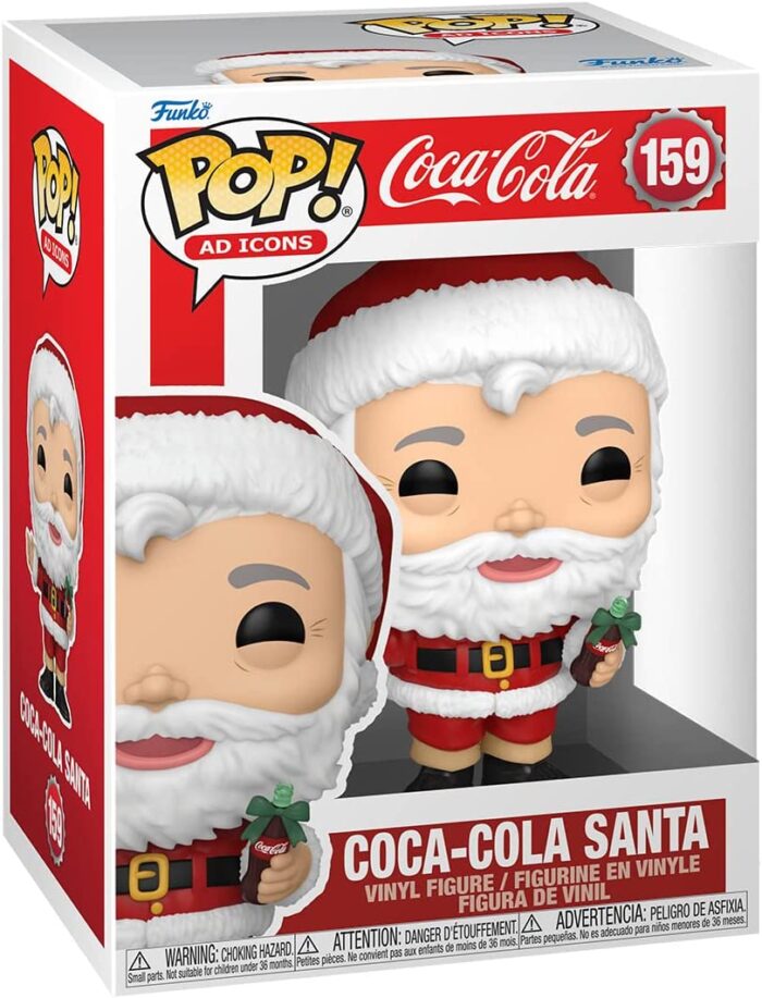Funko Pop! Coca-Cola Ad Icons - Coca-Cola Santa - 159 - Vinyl Figure - immagine 2