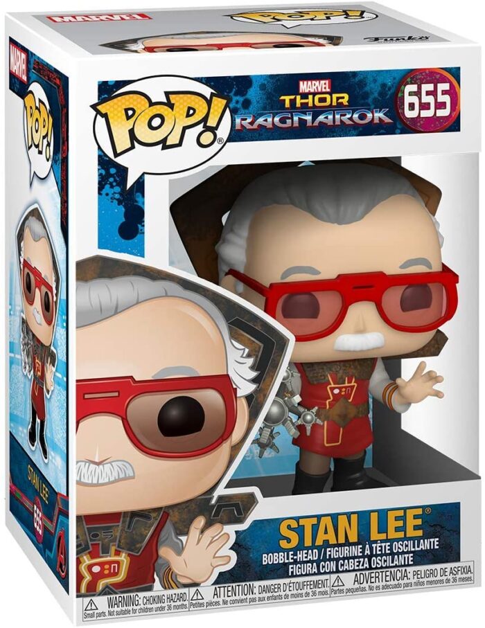 Funko Pop! - Marvel Thor Ragnarok - Stan Lee - 655 - Bobble Head - immagine 3