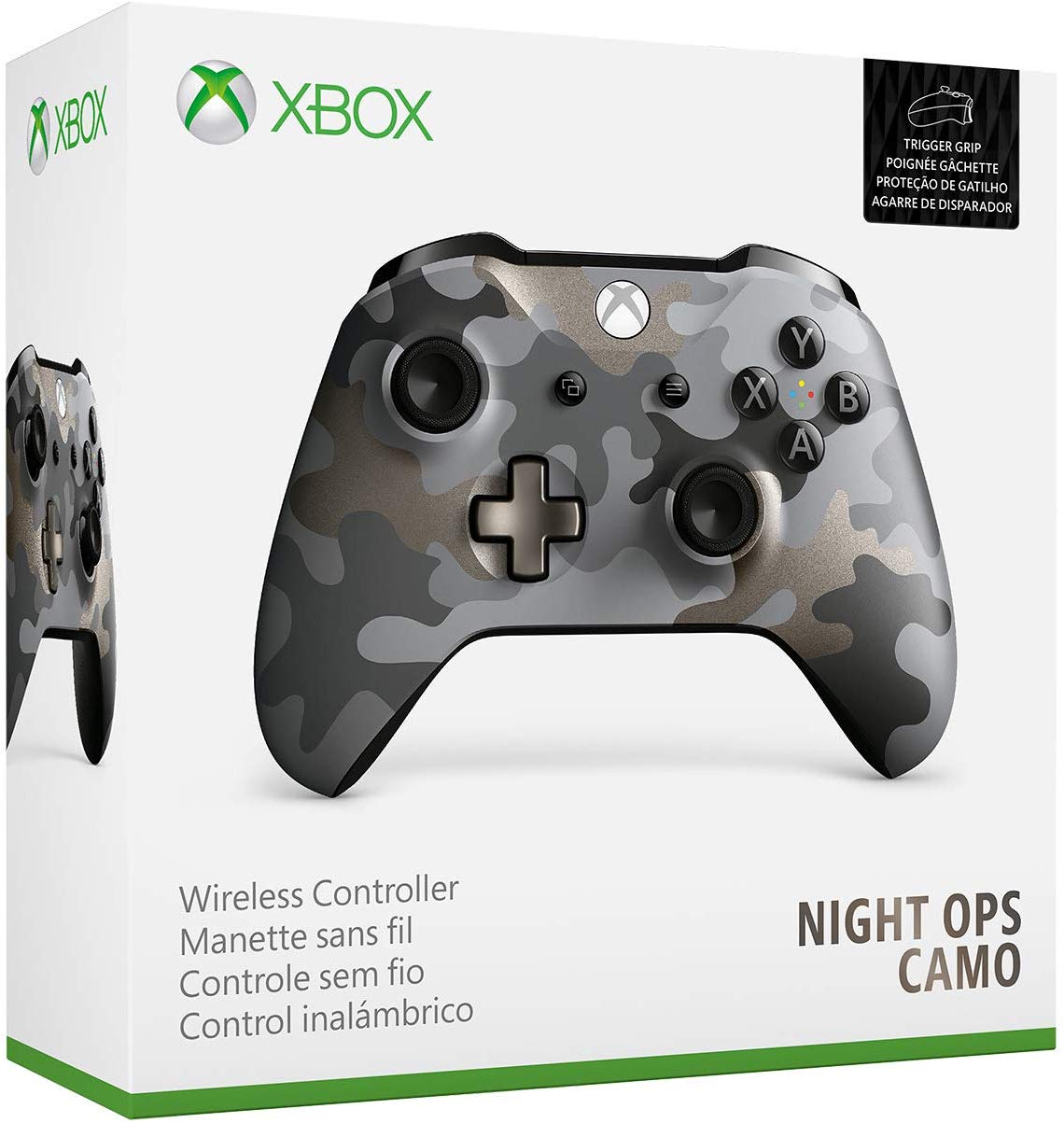 71vf0ujoo-l._ac_sl1500__7.jpg Microsoft Controller Wireless - Night Ops Camo - Special Edition (Xbox One) - immagine 1