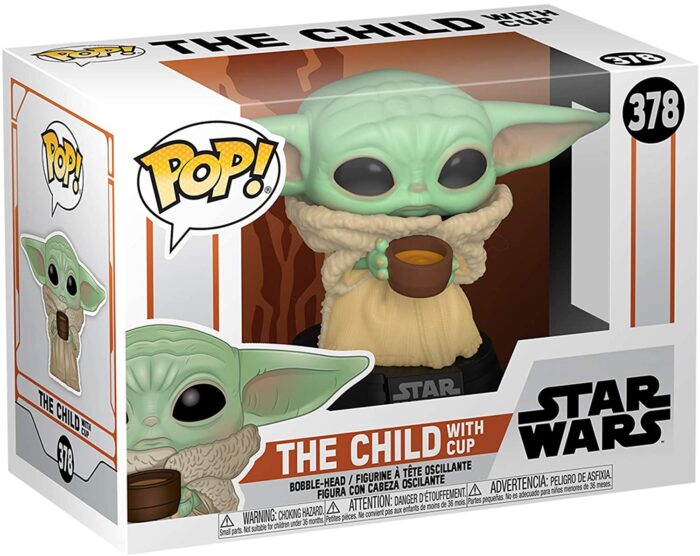 Funko Pop! - Star Wars - The Child With Cup - 378 - Special Edition - Bobble Head - immagine 3
