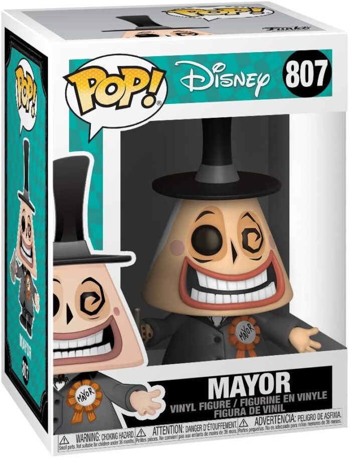 Funko Pop! Disney The Nightmare Before Christmas - Mayor - 807 - Vinyl Figure - immagine 4