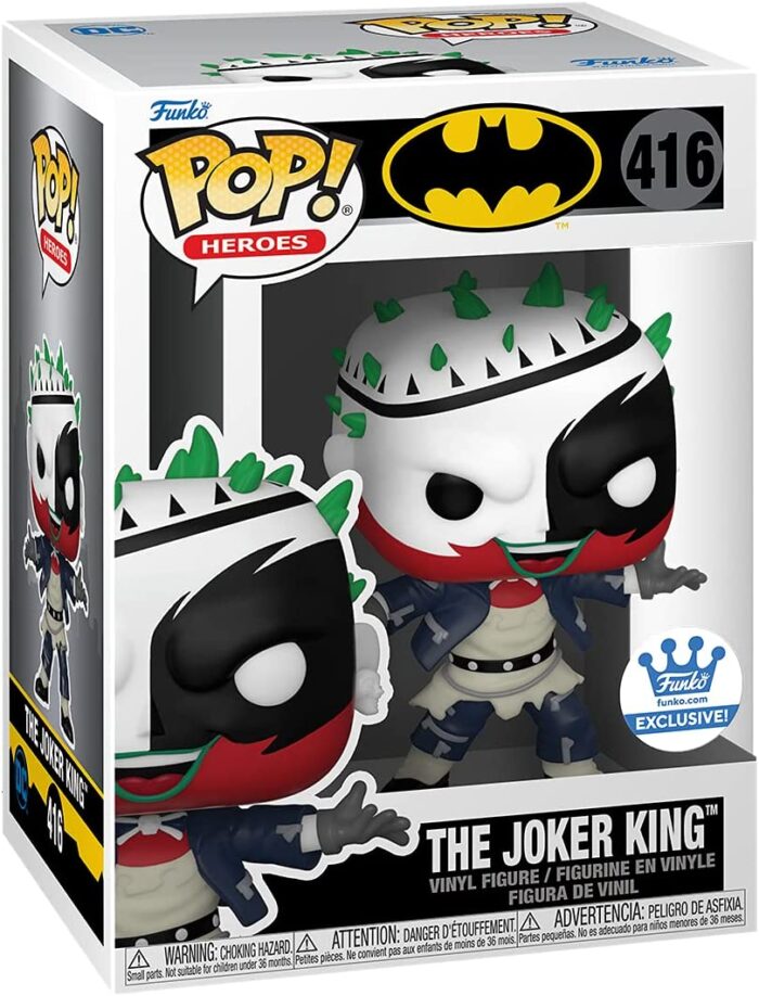 Funko Pop! Heroes -The Joker King Exclusive - 416 - Vinyl Figure - immagine 2