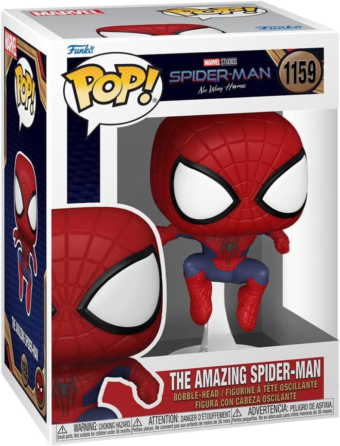 Funko Pop! Marvel Studios Spider-Man - The Amazing Spider-Man - 1159 - Bobble Head - immagine 2