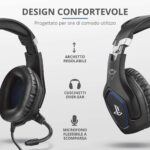 Cuffie GXT 488 Forze-B - Gaming Headset Trust - Nero (PS4) - immagine 4