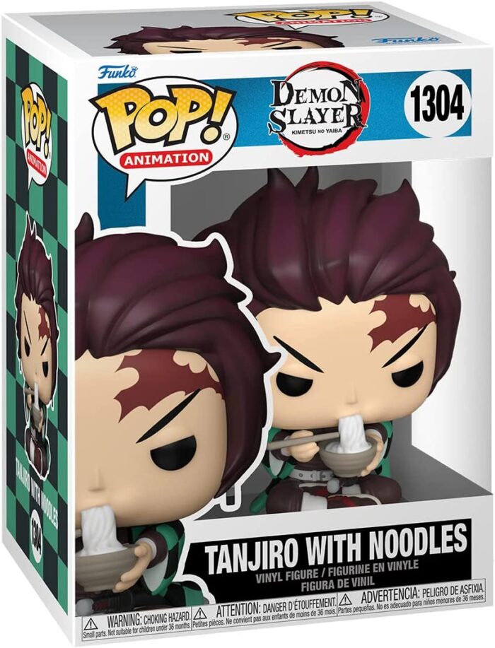 Funko Pop! Animation Demon Slayer - Tanjiro with Noodles - 1304 - immagine 2