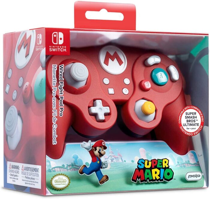 Wired Fight Pad Pro PDP Controller - Super Mario (Switch) - immagine 6