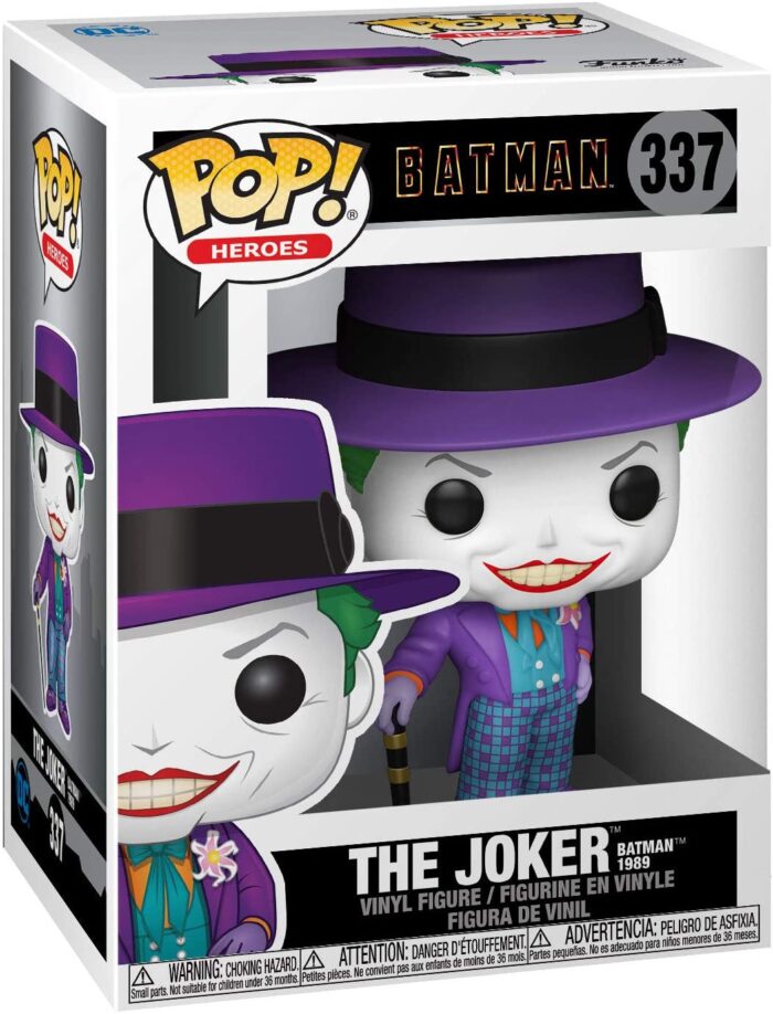 Funko Pop! Heroes Batman 1989 - The Joker - 337 - immagine 2