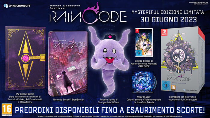 Master Detective Archives - Rain Code Mysteriful - Limited Edition (Switch) - immagine 2