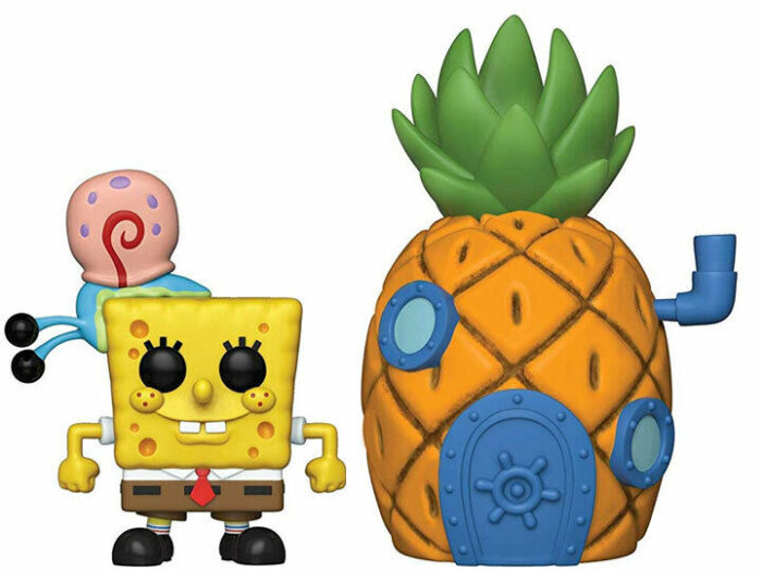 Funko Pop! Town Spongebob with Gary & Pineapple House - 02 Vinyl Figure - immagine 2