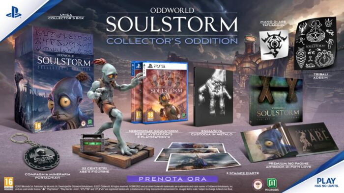 Oddworld: Soulstorm - Collectors Oddition + Bonus OMAGGIO! (PS5) - immagine 3
