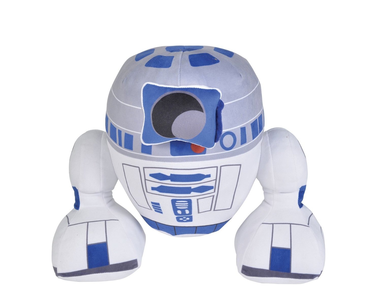 8005124011699_0_0_1199_75_7.jpg Peluche Star Wars - R2-D2 45 cm - Prodotto Ufficiale - immagine 1