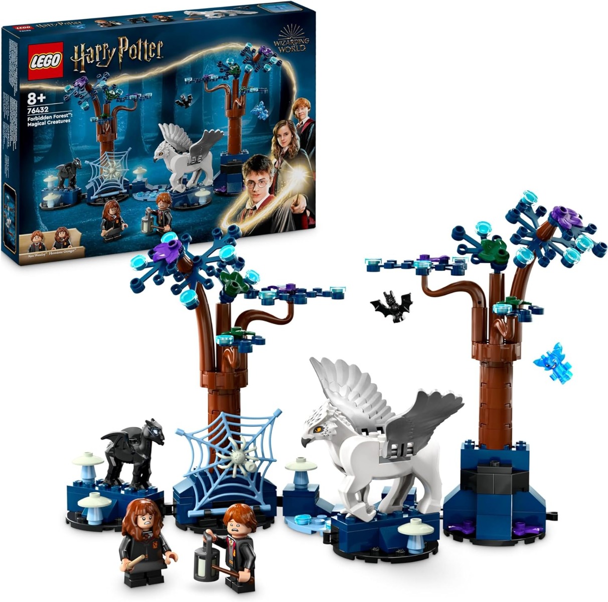 81-2gkqirsl._ac_sl1500_.jpg LEGO Harry Potter - Foresta Proibita Creature Magiche - 76432 - immagine 1