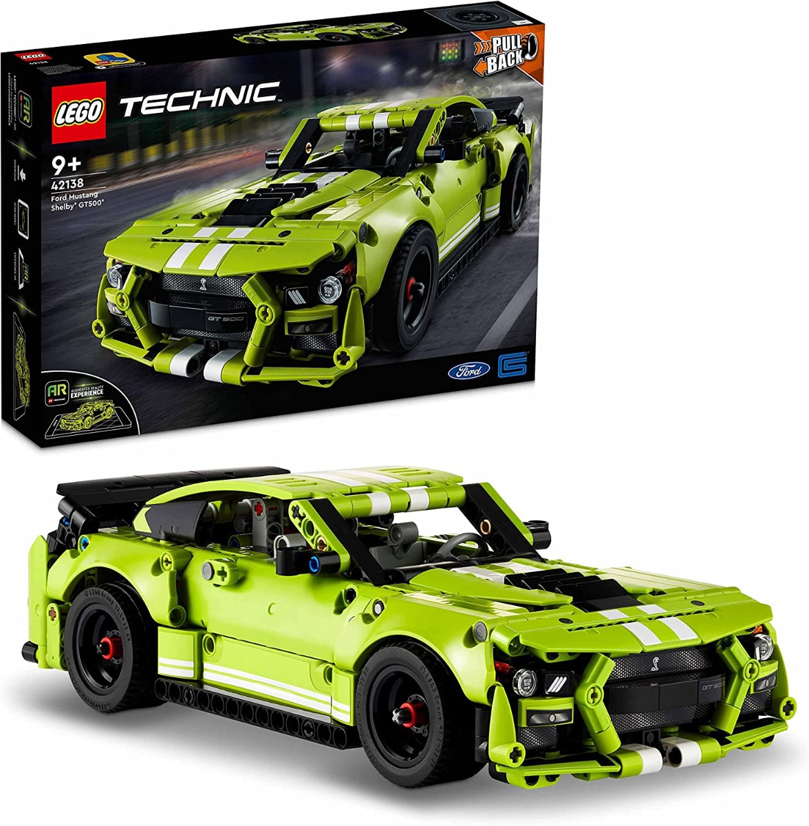 81-4ned2xsl._ac_sl1500_.jpg LEGO Technic - Ford Mustang Shelby GT500 - 42138 - immagine 1