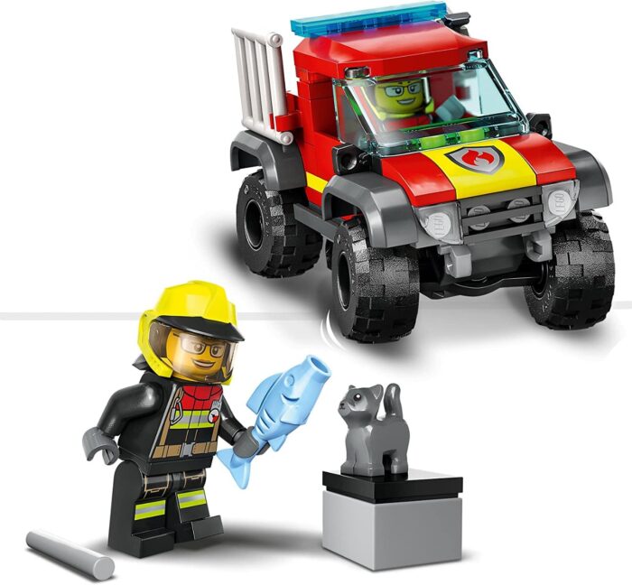 LEGO City - Soccorso sul Fuoristrada dei Pompieri - 60393 - immagine 4