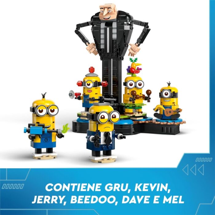 LEGO Cattivissimo Me - Gru e Minions in mattoncini - 75582 - immagine 2