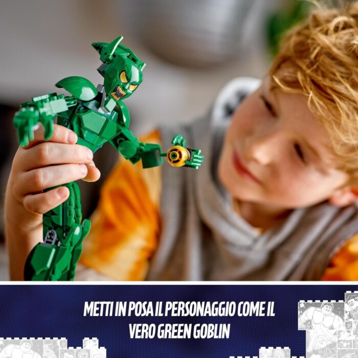 LEGO Marvel - Personaggio costruibile di Goblin - 76284 - immagine 5