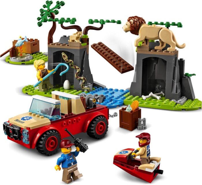 LEGO City - Fuoristrada di Soccorso Animale - 60301 - immagine 2