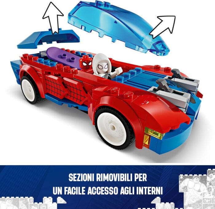 LEGO Marvel - Auto da corsa di Spider-Man e Venom Goblin - 76279 - immagine 5