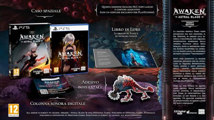Awaken - Astral Blade - Tania's Edition (PS5) - immagine 2