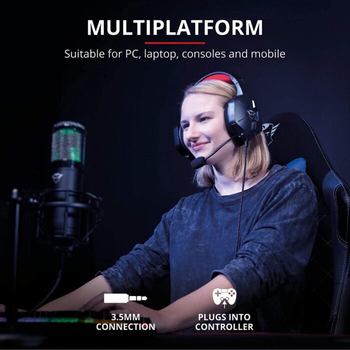 Cuffie Trust GXT 323 Carus - Gaming Headset (PS5-PS4-Xbox One-Xbox Series x-Switch-PC) - immagine 10