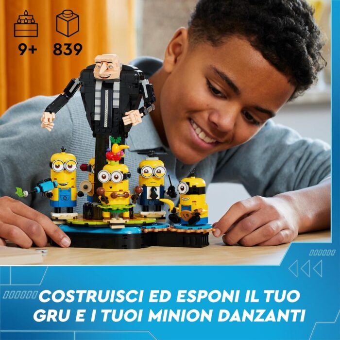 LEGO Cattivissimo Me - Gru e Minions in mattoncini - 75582 - immagine 6