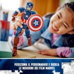 LEGO Marvel - Personaggio di Captain America - 76258 - immagine 4