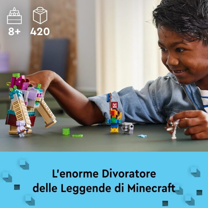 LEGO Minecraft Legends - Resa dei conti con il Divoratore - 21257 - immagine 5