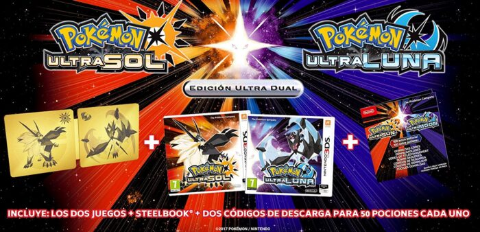 Bundle Pokemon Ultra Sole + Pokemon Ultra Luna - Ultra Dual Edition (3DS) - immagine 2