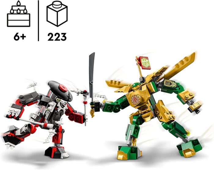LEGO Ninjago - Mech da battaglia di Lloyd - EVOLUTION - 71781 - immagine 2