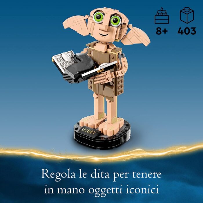 LEGO Harry Potter - Dobby  Elfo Domestico - 76421 - immagine 3