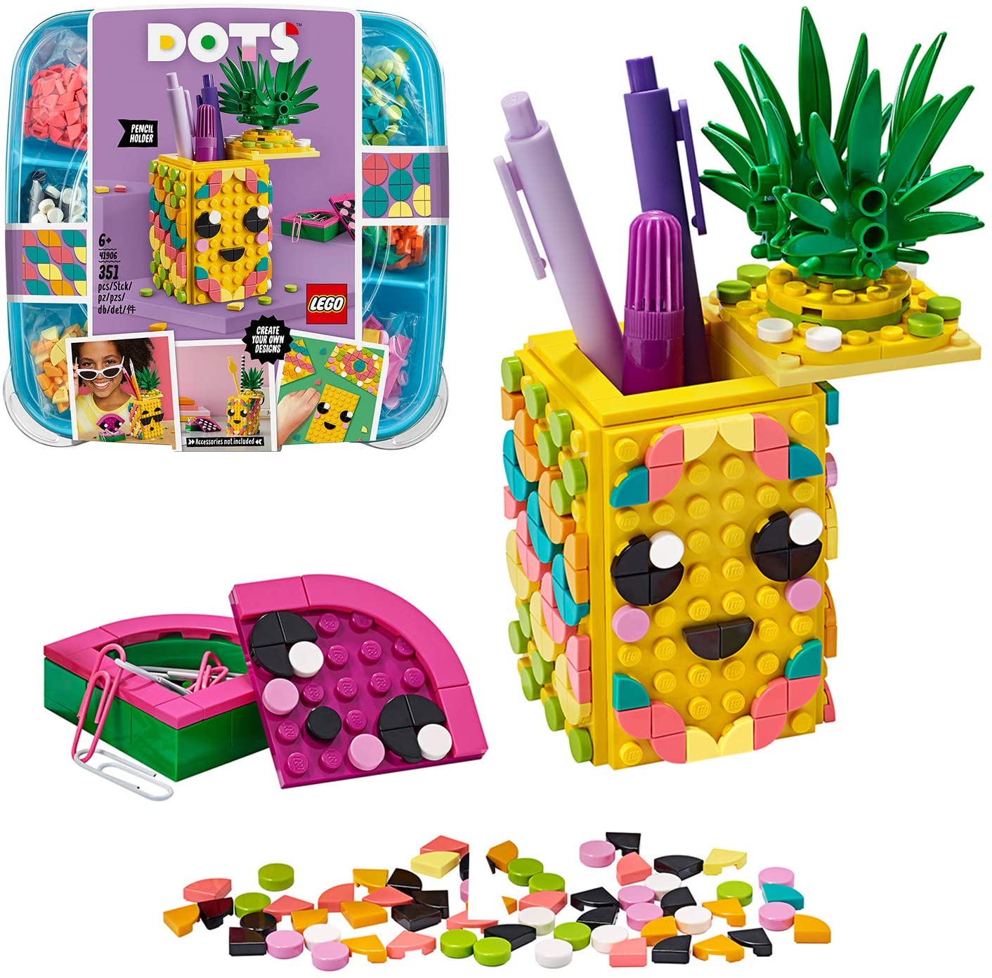 81bpjiodjcl._ac_sl1500__7.jpg LEGO Dots - Ananas Portapenne - 41906 - immagine 1