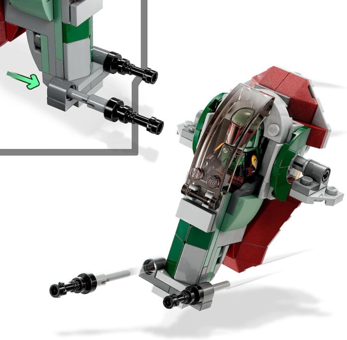 LEGO Star Wars - Astronave di Boba Fett Microfighter - 75344 - immagine 2