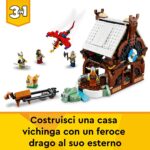 LEGO Creator 3 in 1 Expert - Nave vichinga e Jörmungandra - 31132 - immagine 3