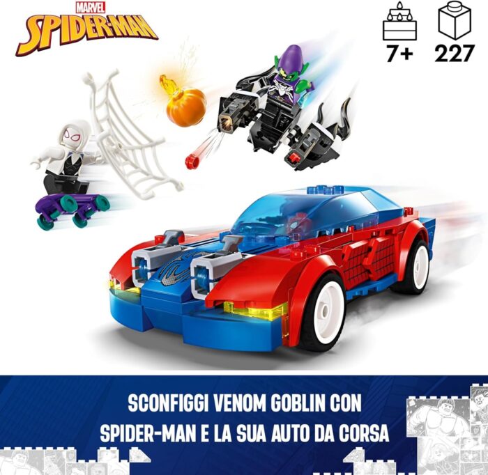 LEGO Marvel - Auto da corsa di Spider-Man e Venom Goblin - 76279 - immagine 2