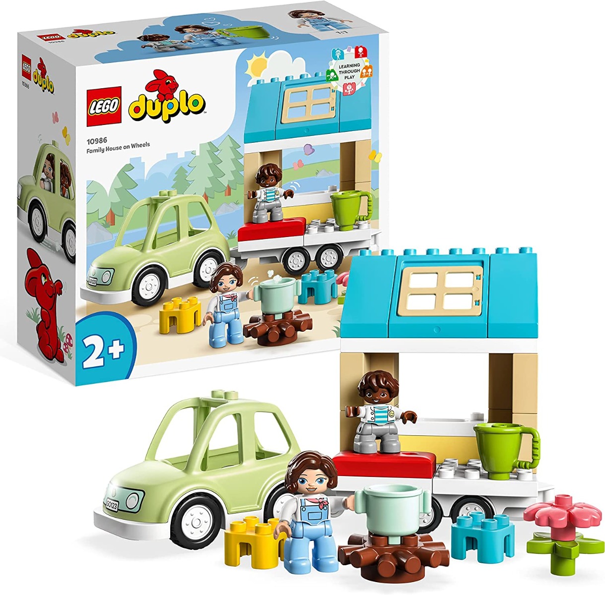 81cksaepqll._ac_sl1500_.jpg LEGO Duplo - Casa su ruote - 10986 - immagine 1