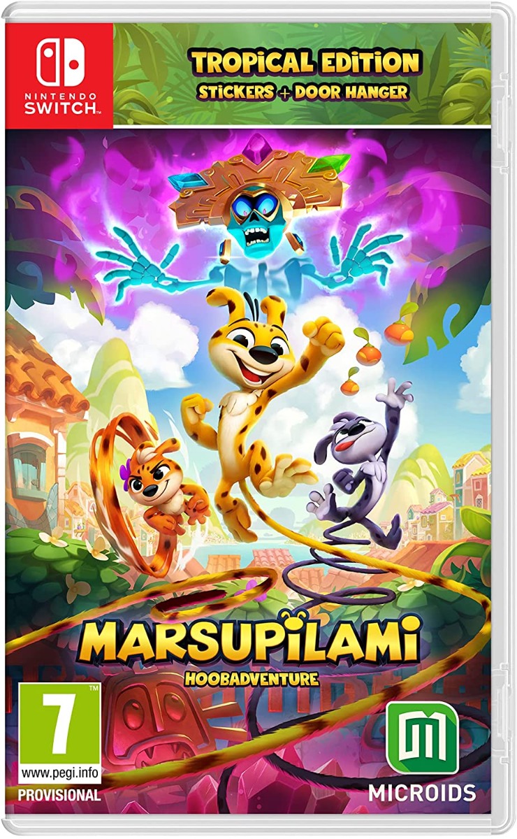 81cnfscalgl._ac_sl1500_.jpg Marsupilami Hoobadventur - Tropical Edition (Switch) - immagine 1