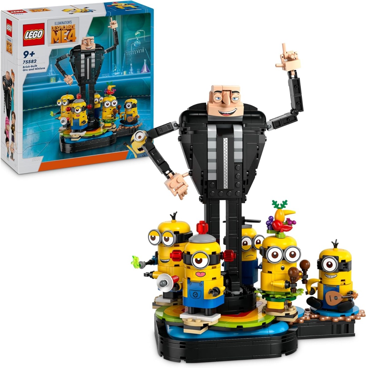 81d2jqoj5il._ac_sl1500_.jpg LEGO Cattivissimo Me - Gru e Minions in mattoncini - 75582 - immagine 1