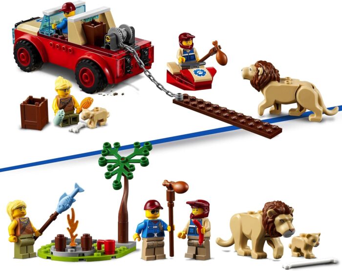 LEGO City - Fuoristrada di Soccorso Animale - 60301 - immagine 4