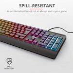 Trust Gaming Ziva - Tastiera da Gioco Illuminata (PC) - immagine 5