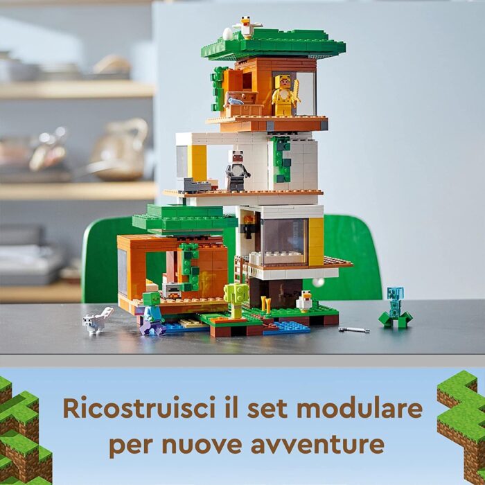 LEGO Minecraft - La casa sull'albero moderna - 21174 - immagine 2
