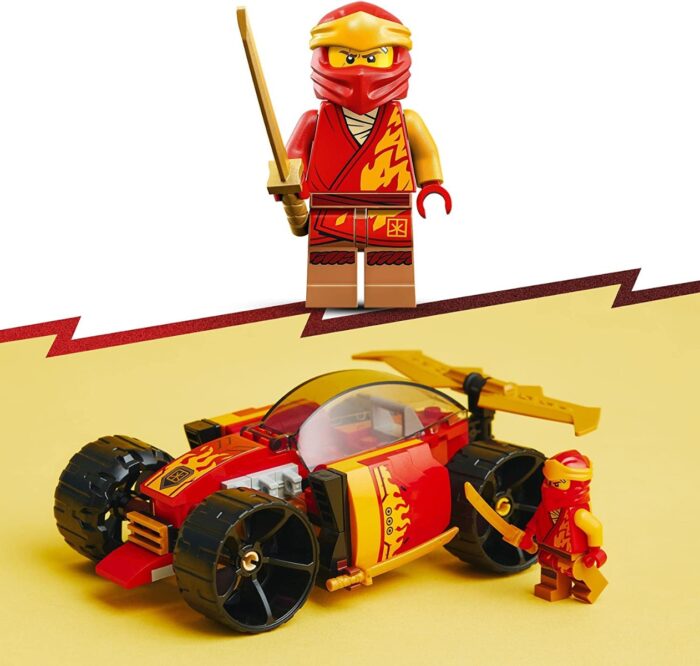 LEGO Ninjago - Auto da corsa Ninja di Kai - EVOLUTION - 71780 - immagine 4