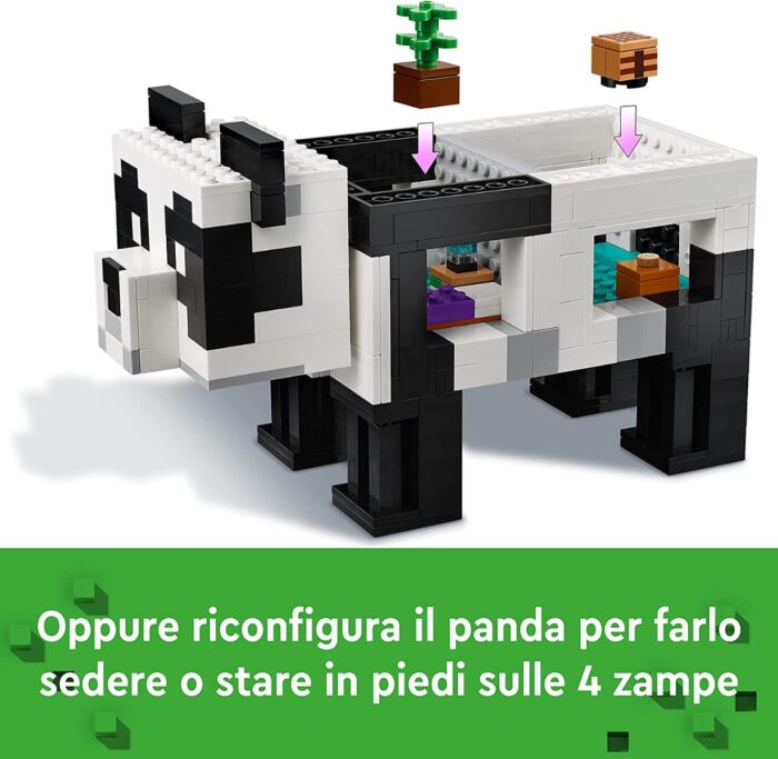LEGO Minecraft - Il Rifugio del Panda - 21245 - immagine 5