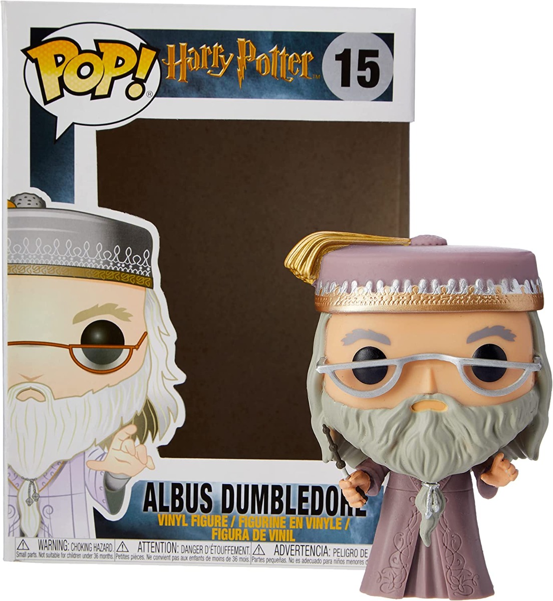 81gjmgpccnl._ac_sl1500_.jpg Funko Pop! Harry Potter - Albus Dumbledore - 15 - Vinyl Figure - immagine 1