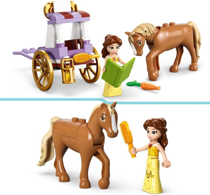 LEGO Disney Princess - La Carrozza dei Cavalli di Belle - 43233 - immagine 3