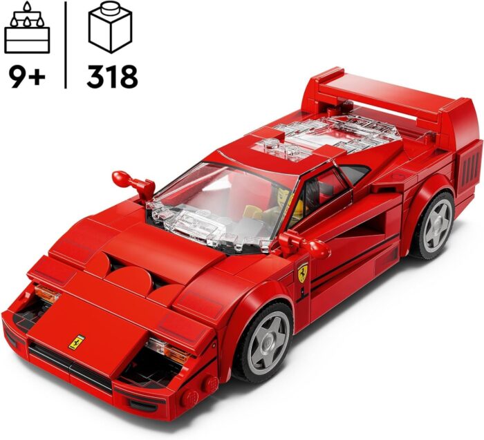 LEGO Speed Champions - Supercar Ferrari F40 - 76934 - immagine 2