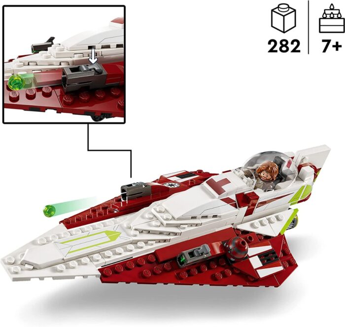 LEGO Star Wars - Jedi Starfighter di Obi-Wan Kenobi - 75333 - immagine 3