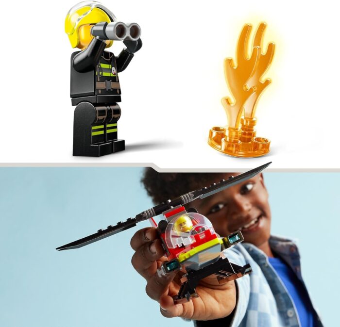 LEGO City - Elicottero dei pompieri - 60411 - immagine 3