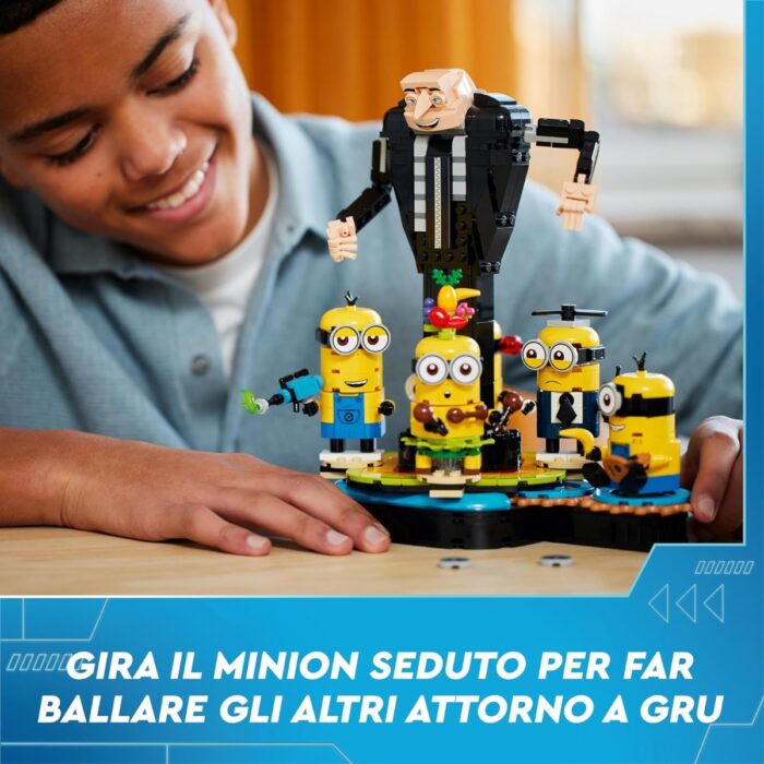LEGO Cattivissimo Me - Gru e Minions in mattoncini - 75582 - immagine 4